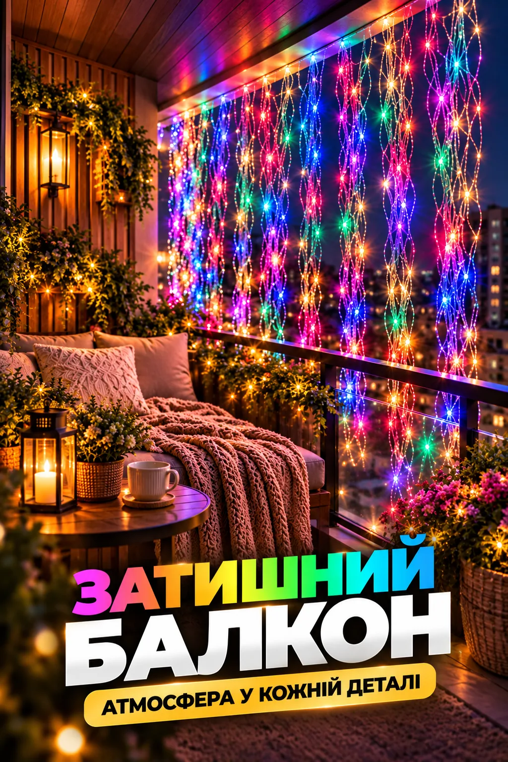 Затишний балкон у сяйві вогників.png